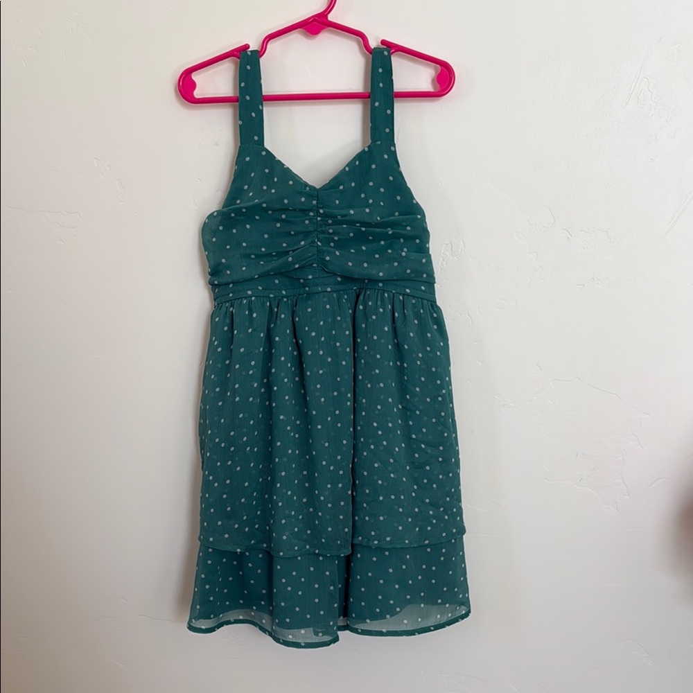Abercrombie Kids Green Sleeveless Sundress